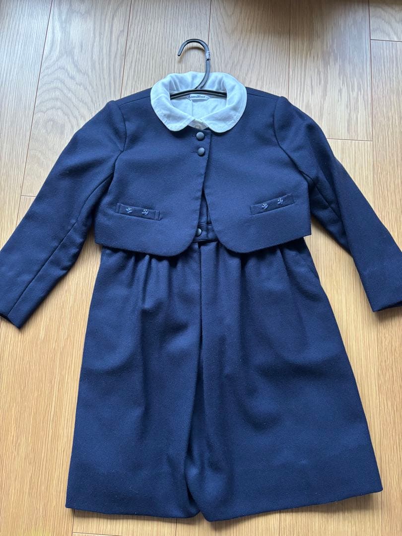 familiar アンサンブル　3点セット　お受験　入学式　全て115cm