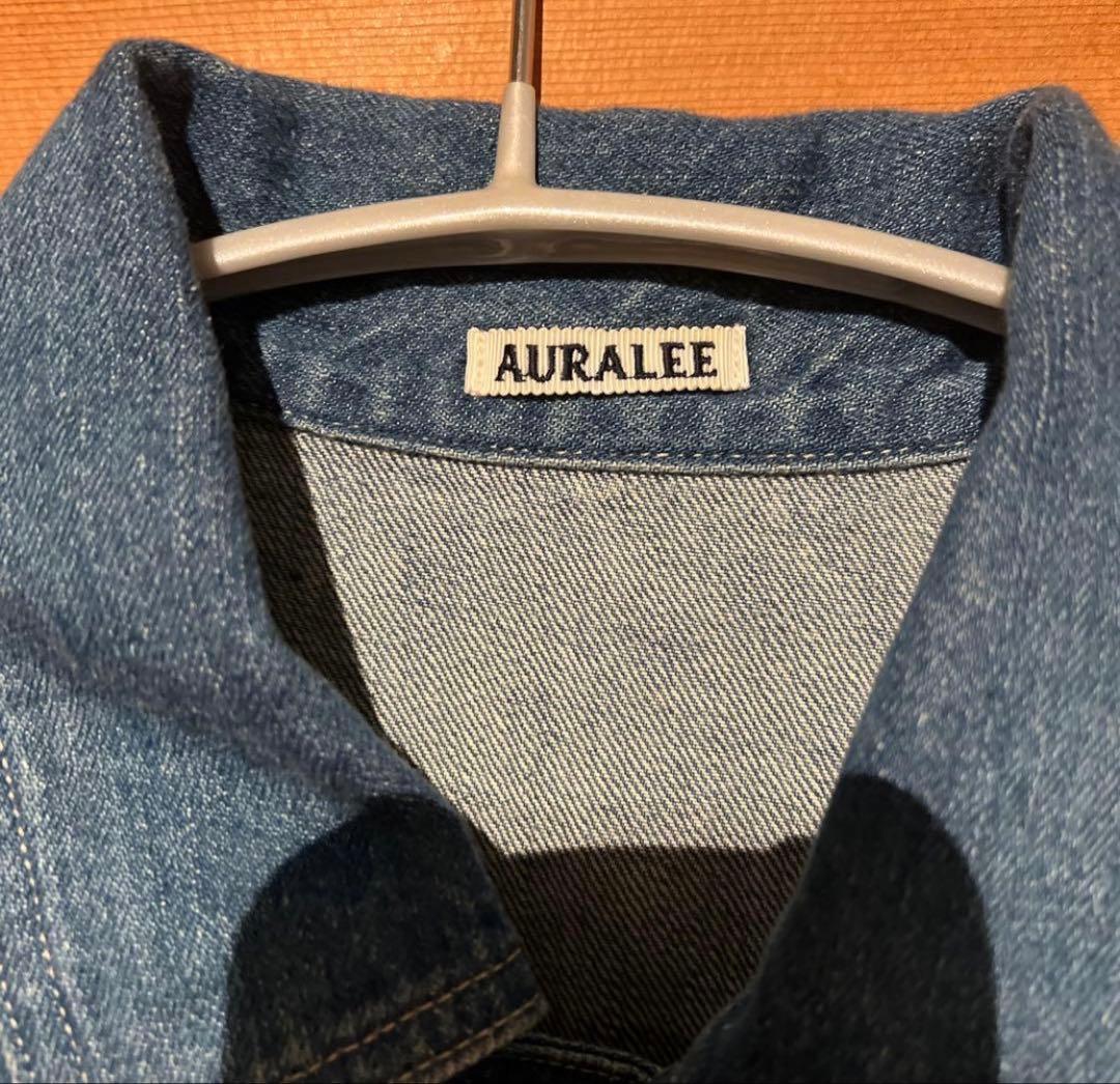 ジャケット・アウター AURALEE SELVEDGE LIGHT DENIM BLOUSON
