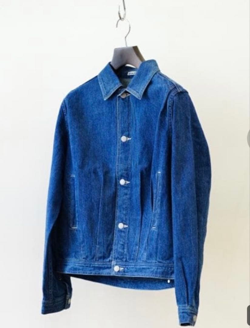 ジャケット・アウター AURALEE SELVEDGE LIGHT DENIM BLOUSON