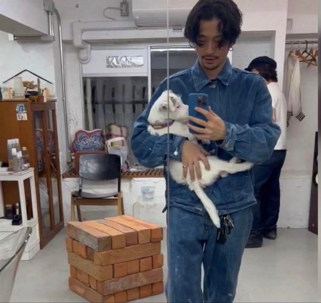 ジャケット・アウター AURALEE SELVEDGE LIGHT DENIM BLOUSON