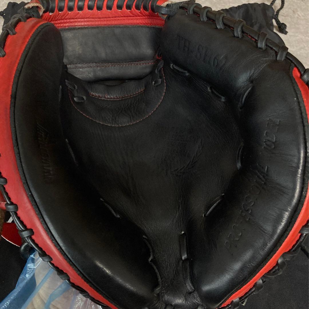 ハタケヤマ 一般 大人用 軟式 捕手 野球 グローブ キャッチャーミット 良型