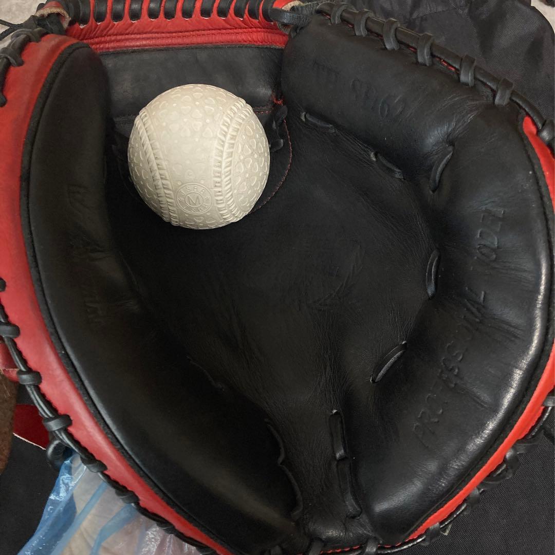 ハタケヤマ 一般 大人用 軟式 捕手 野球 グローブ キャッチャーミット 良型