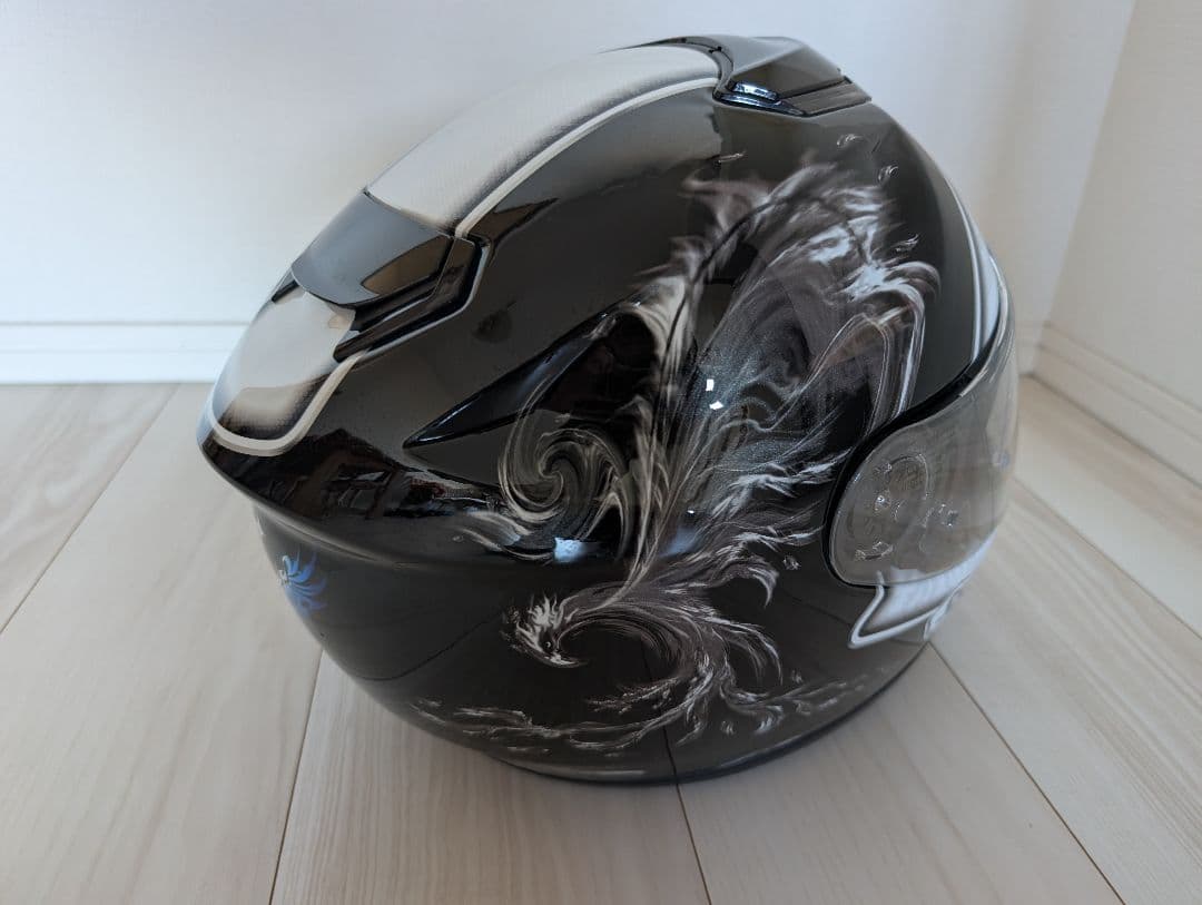 【ジャンク品扱い】SHOEI フルフェイスヘルメット スモークグラフィック