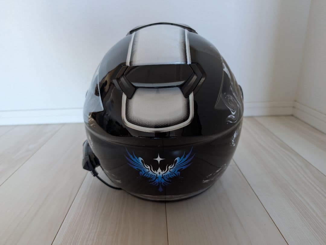 【ジャンク品扱い】SHOEI フルフェイスヘルメット スモークグラフィック