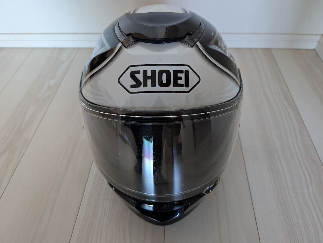 【ジャンク品扱い】SHOEI フルフェイスヘルメット スモークグラフィック