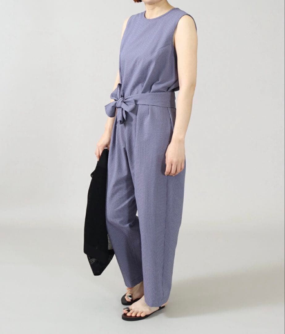 ルメランジュ　オールインワン ウエストリボン付き