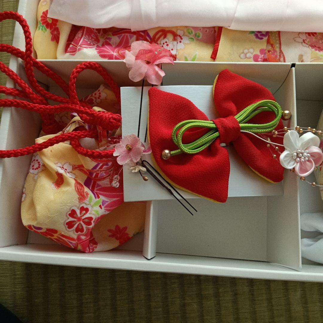 七五三　三才　被布セット着物　女の子