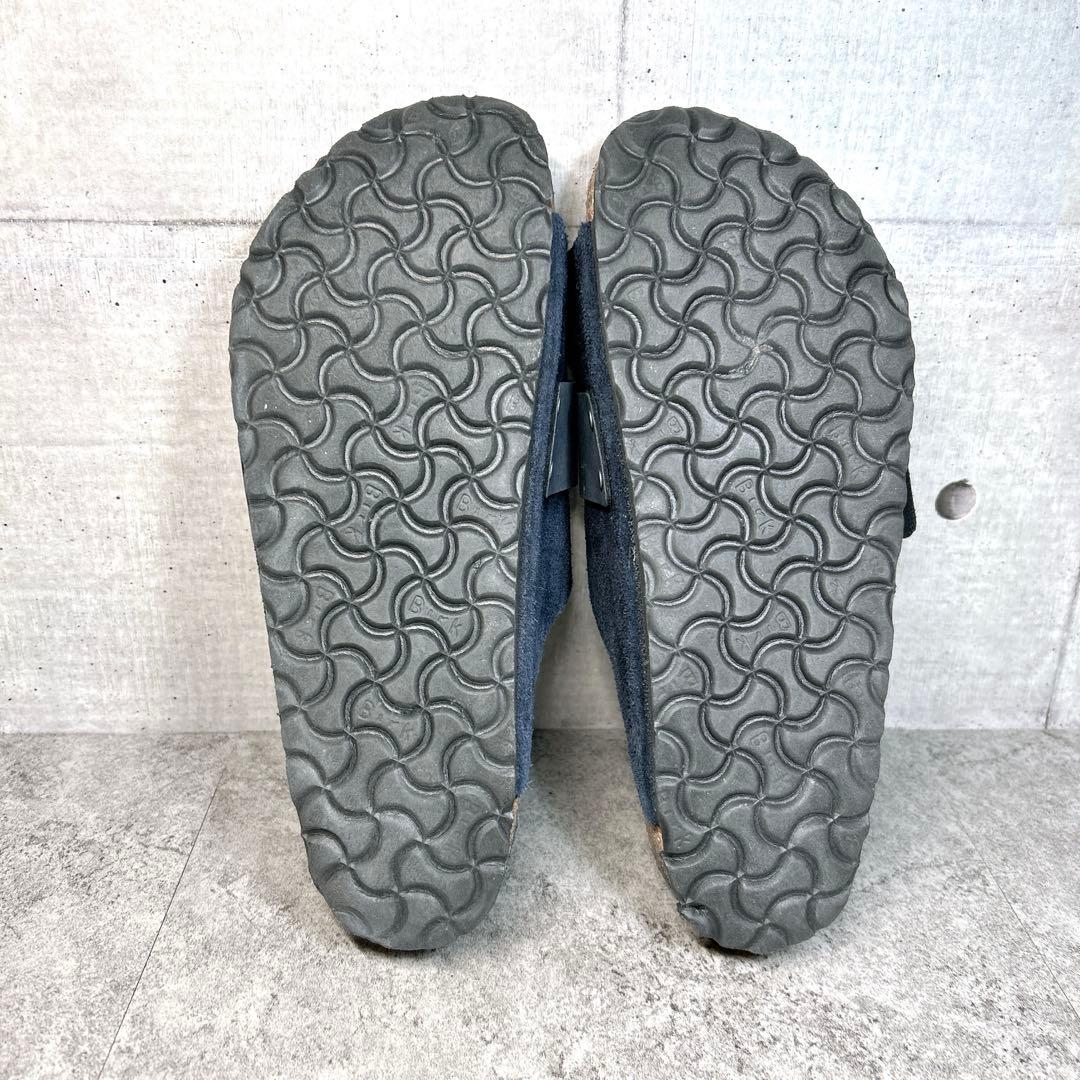 極美品✨【BIRKEN STOCK】KYOTO/サンダル/スウェード/ネイビー/
