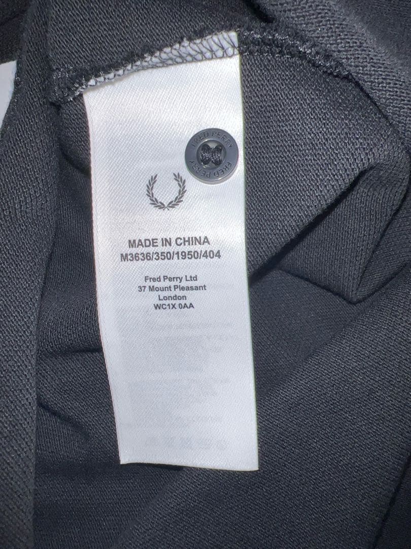 美品　フレッドペリー FRED PERRY ポロシャツ 長袖 Lサイズ