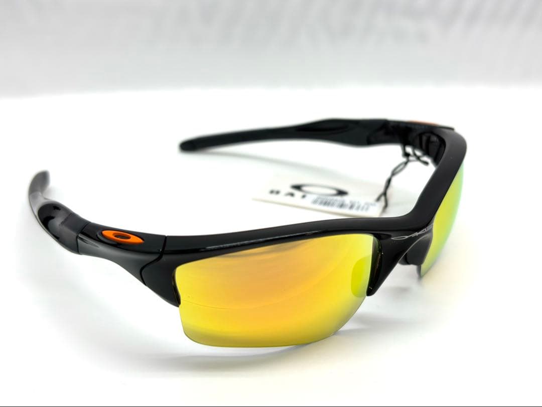 ②OAKLEY ハーフジャケット2.0 XL 9154 偏光 スポーツサングラス