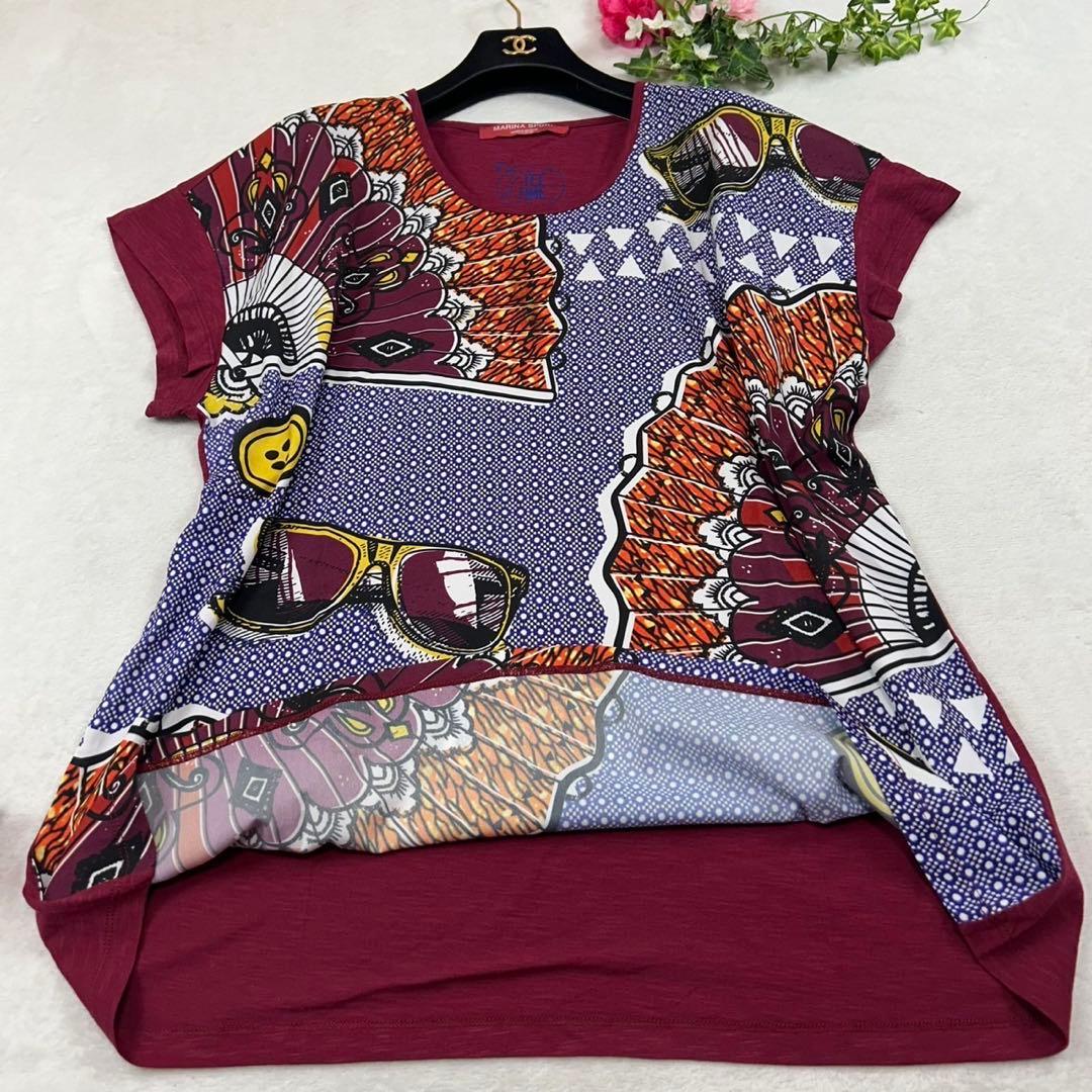 J752 新品未使用 XL マリナリナルディ カットソー レディース