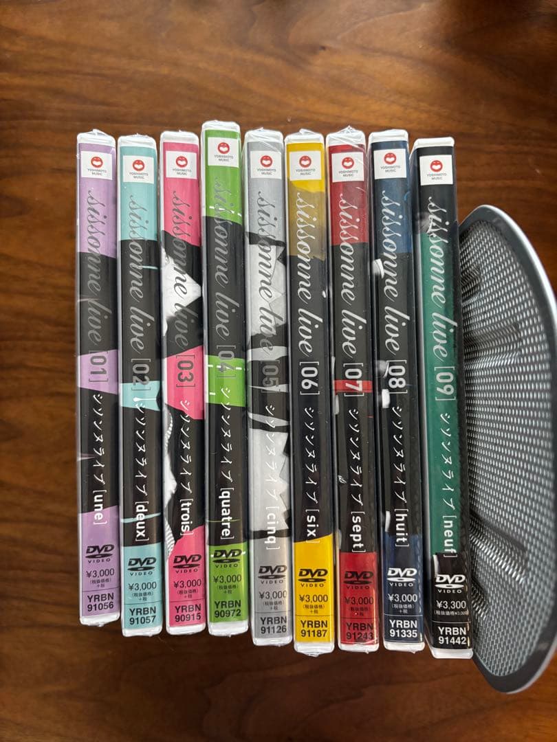 【バラ売り可】シソンヌライブDVD 1~9巻セット