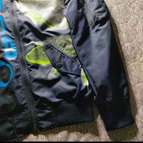 入手困難 限定モデル DIESEL フライトジャケット MA-1 アウター 紺色