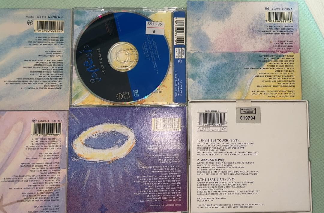 Genesis 貴重シングルCD18作品まとめて！ジェネシス