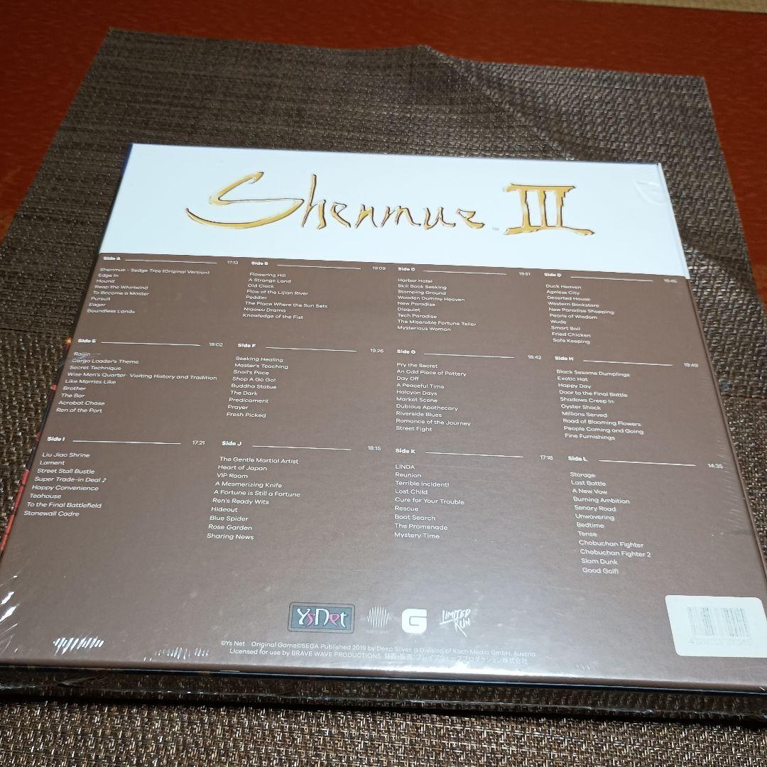 レコード　6枚組　Shenmue III シェンムー　サウンドトラック ゲーム
