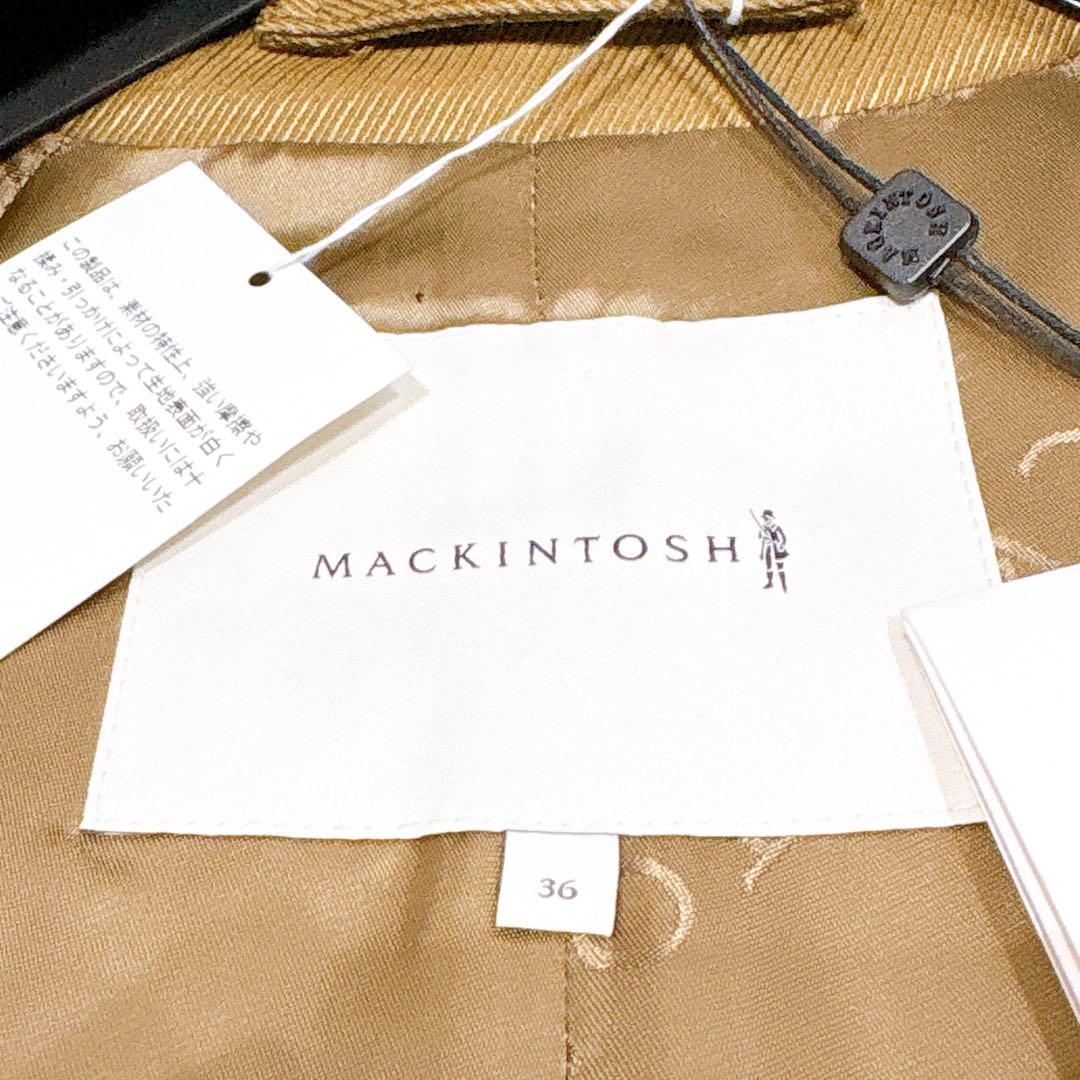 新品タグ付き✨　マッキントッシュ　チェスターコート　ウール　シルク　最高級　36