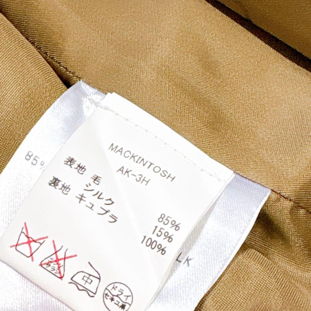 新品タグ付き✨　マッキントッシュ　チェスターコート　ウール　シルク　最高級　36