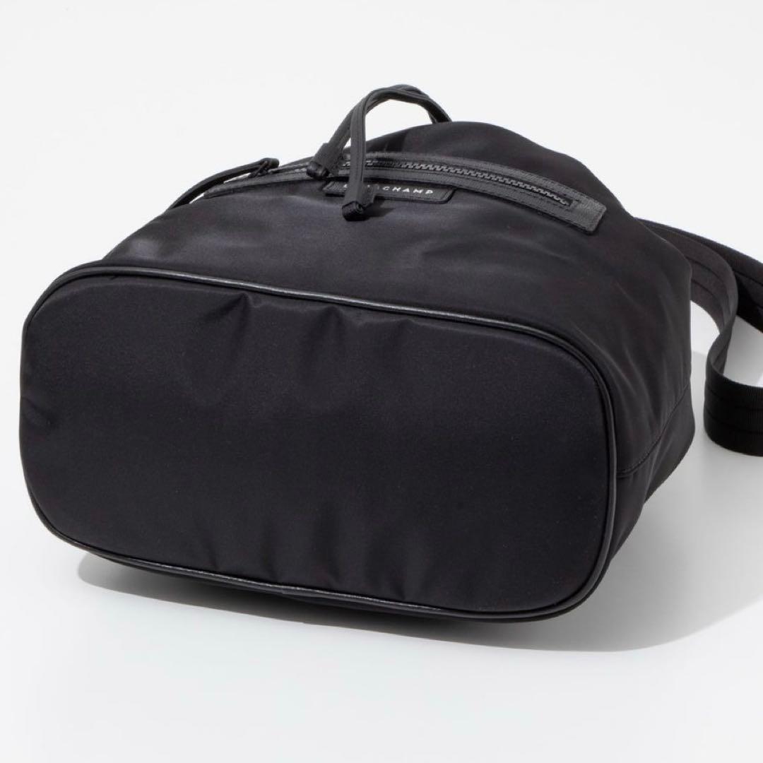 現行✨】LONGCHAMP ロンシャン ブラック ドローストリングバッグ 巾着