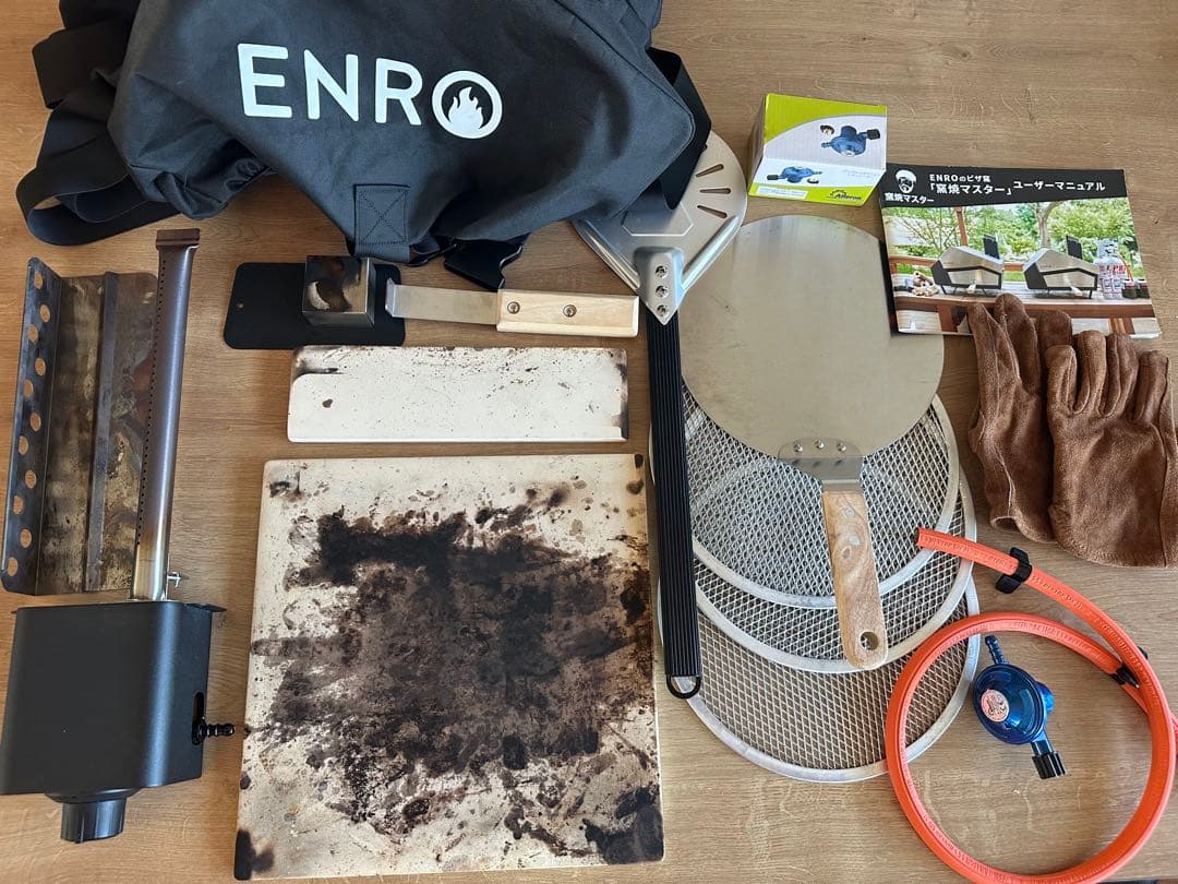 ピザ窯 窯焼マスター最上位モデル ENRO ガス 薪 ハイブリット