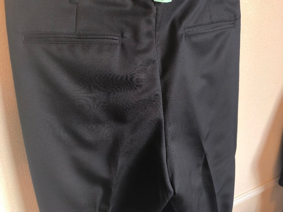 ブラームス Wool Mohair Super Wide Slacks