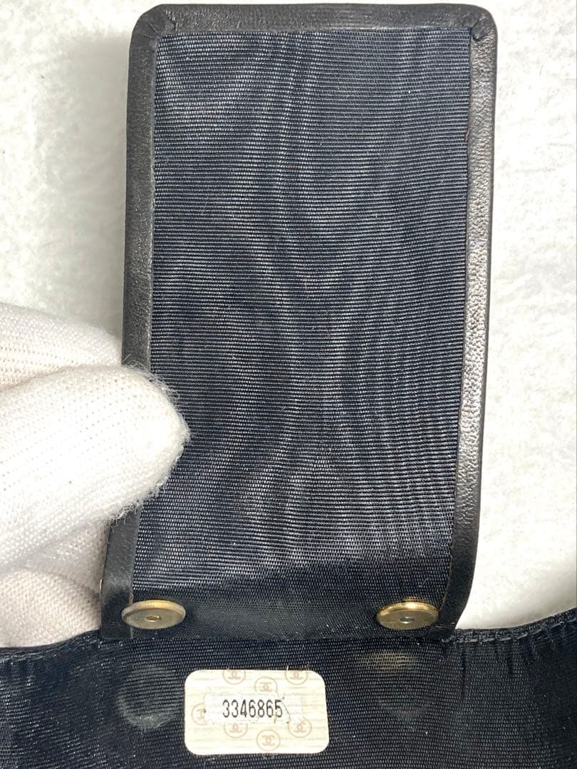 良品　CHANEL シャネル　パテントレザー　ココマーク　6連キーケース