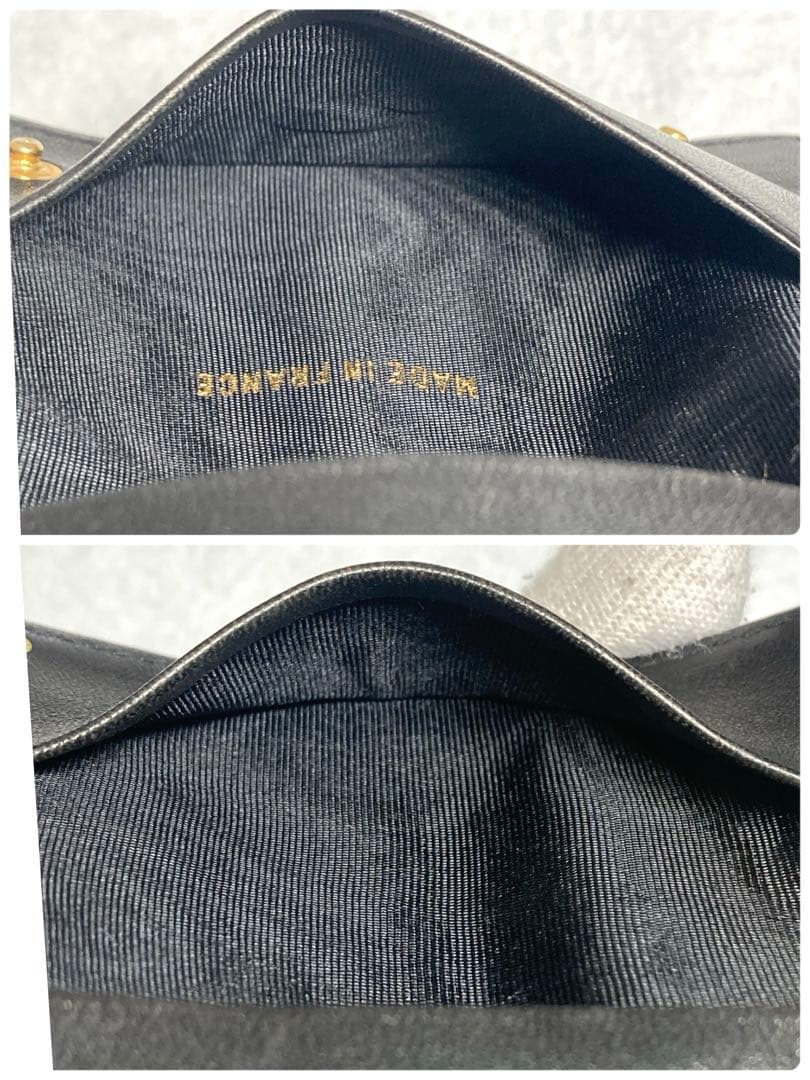 良品　CHANEL シャネル　パテントレザー　ココマーク　6連キーケース