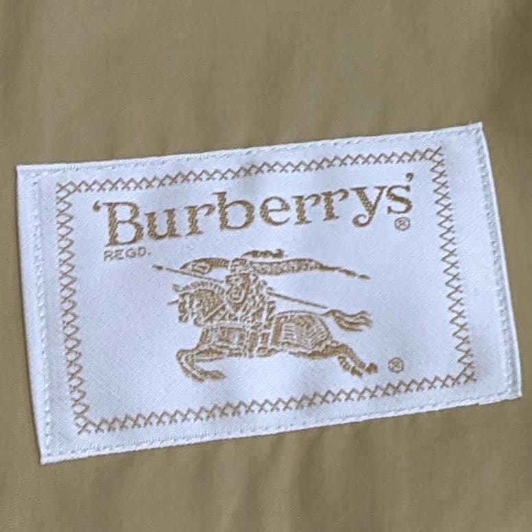 【希少 美品】Burberrys ステンカラー トレンチコート コート ベージュ