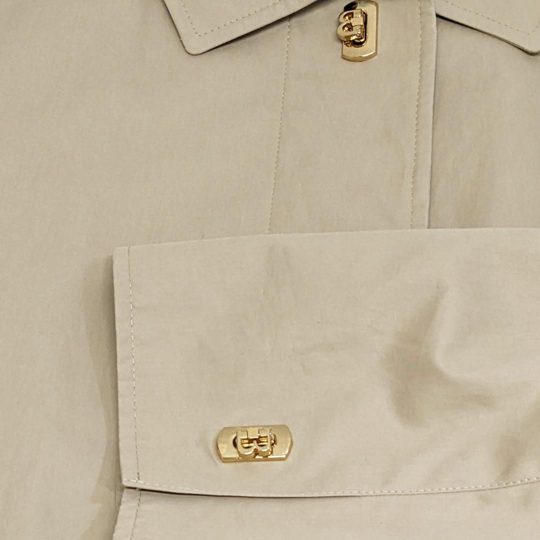 【希少 美品】Burberrys ステンカラー トレンチコート コート ベージュ