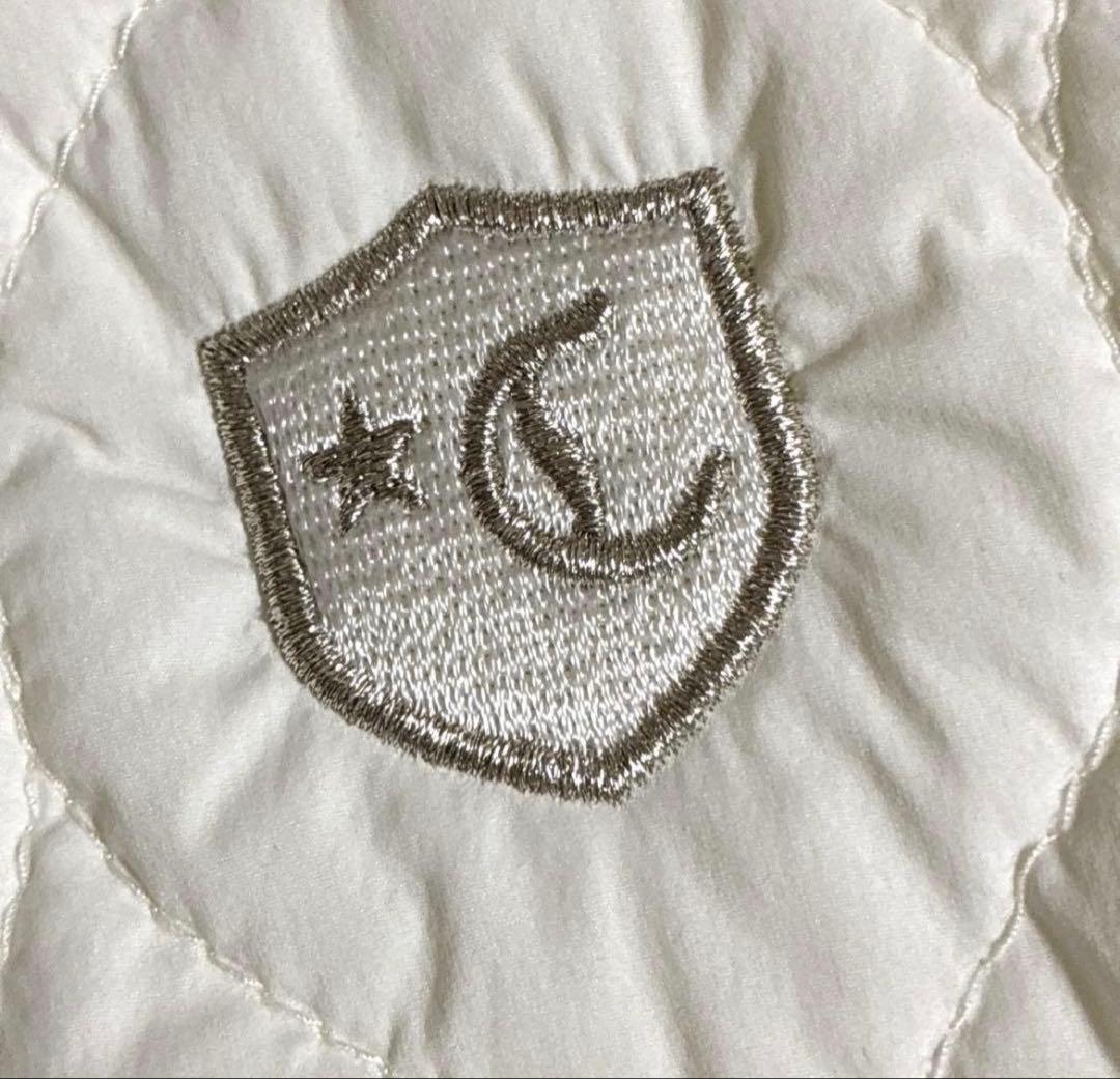 極美品　Callaway ホワイト キルティングジャケット　Lサイズ