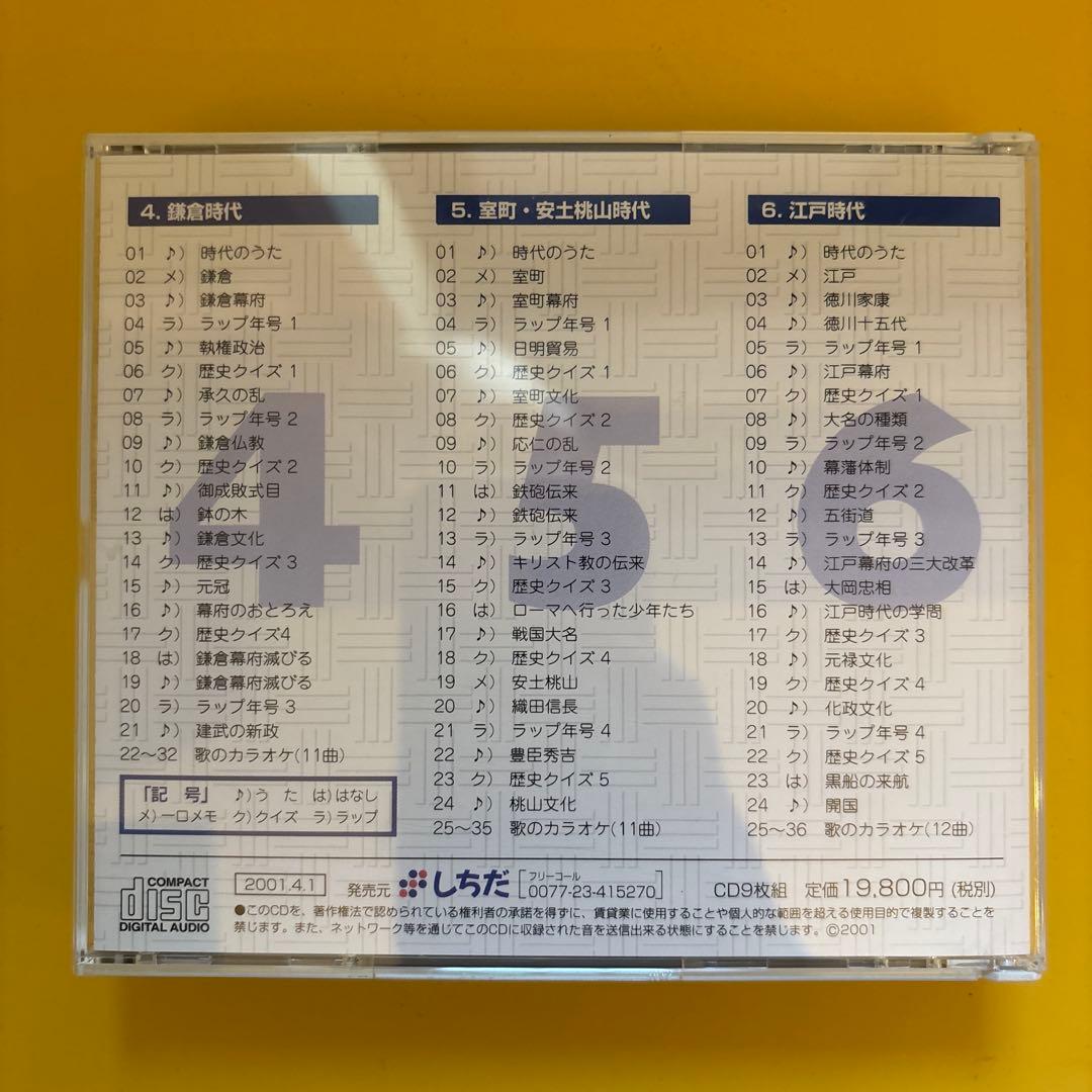 れきし探訪 CDセット 6枚組 縄文時代から平成時代までの日本の歴史を身につける
