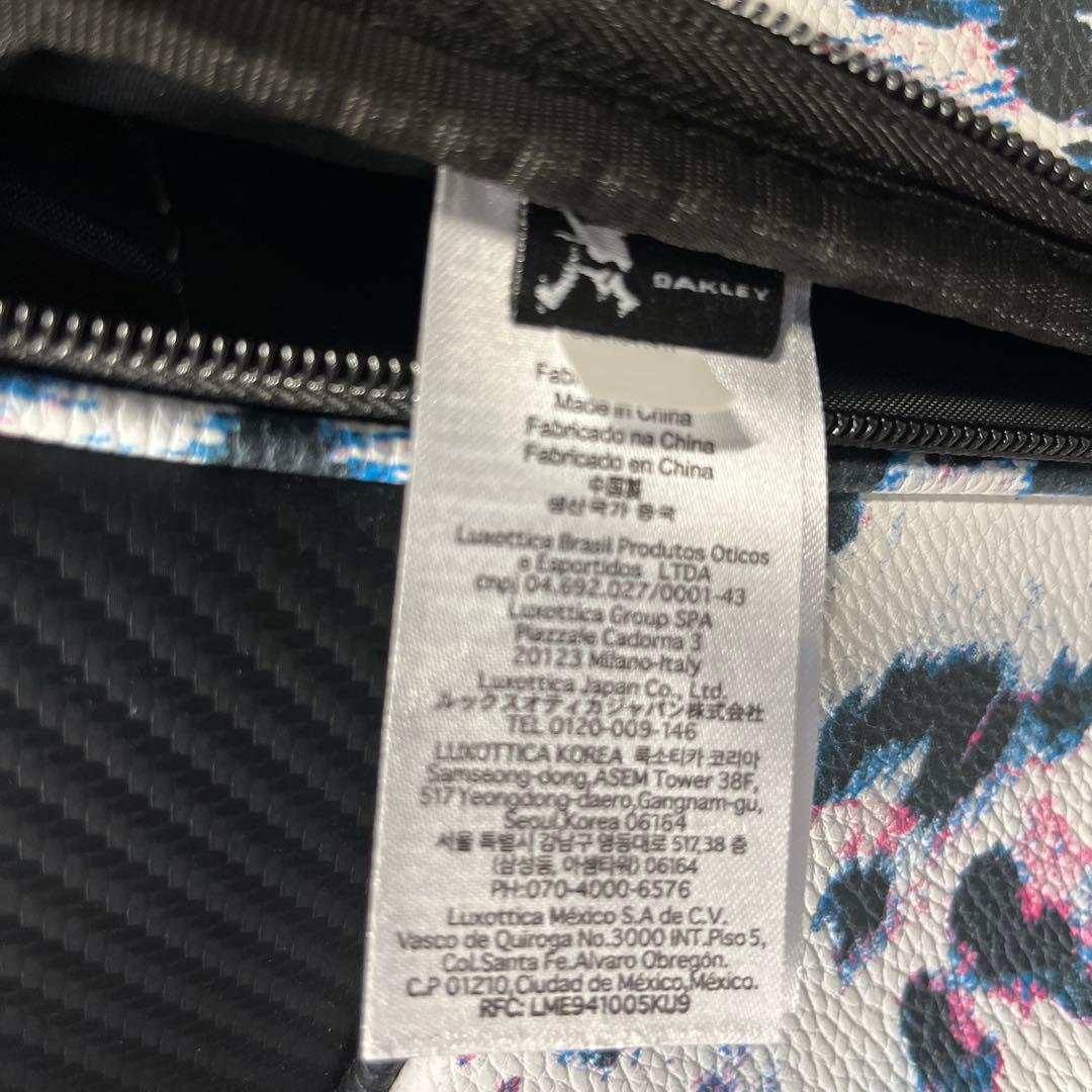 オークリー キャディバック16.0 豹柄9.5型 美品 未使用ネームプレート