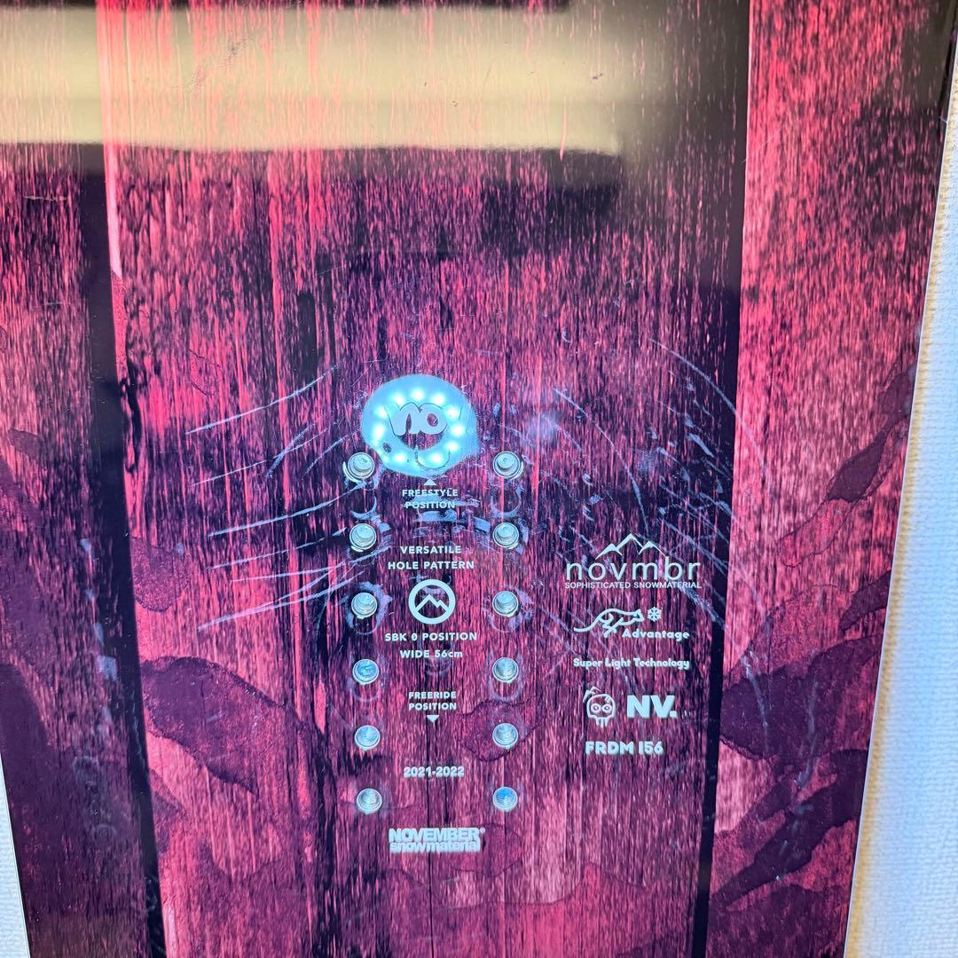 NOVEMBER ART FREEDOM 156 21-22 + ソールガード