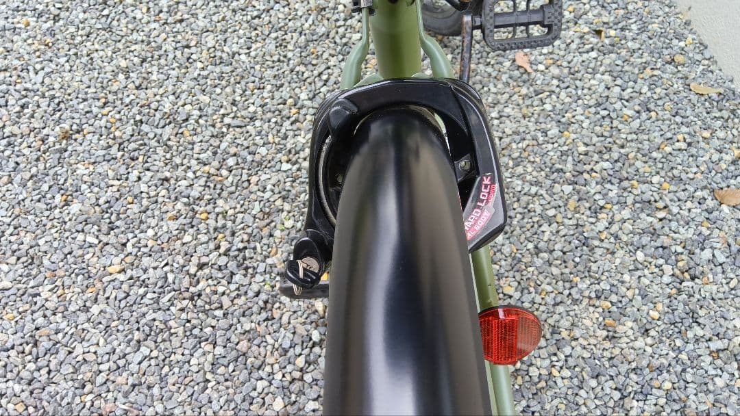 引き取り希望★ネオサージュD マットカーキ 外装6段変速 27型自転車