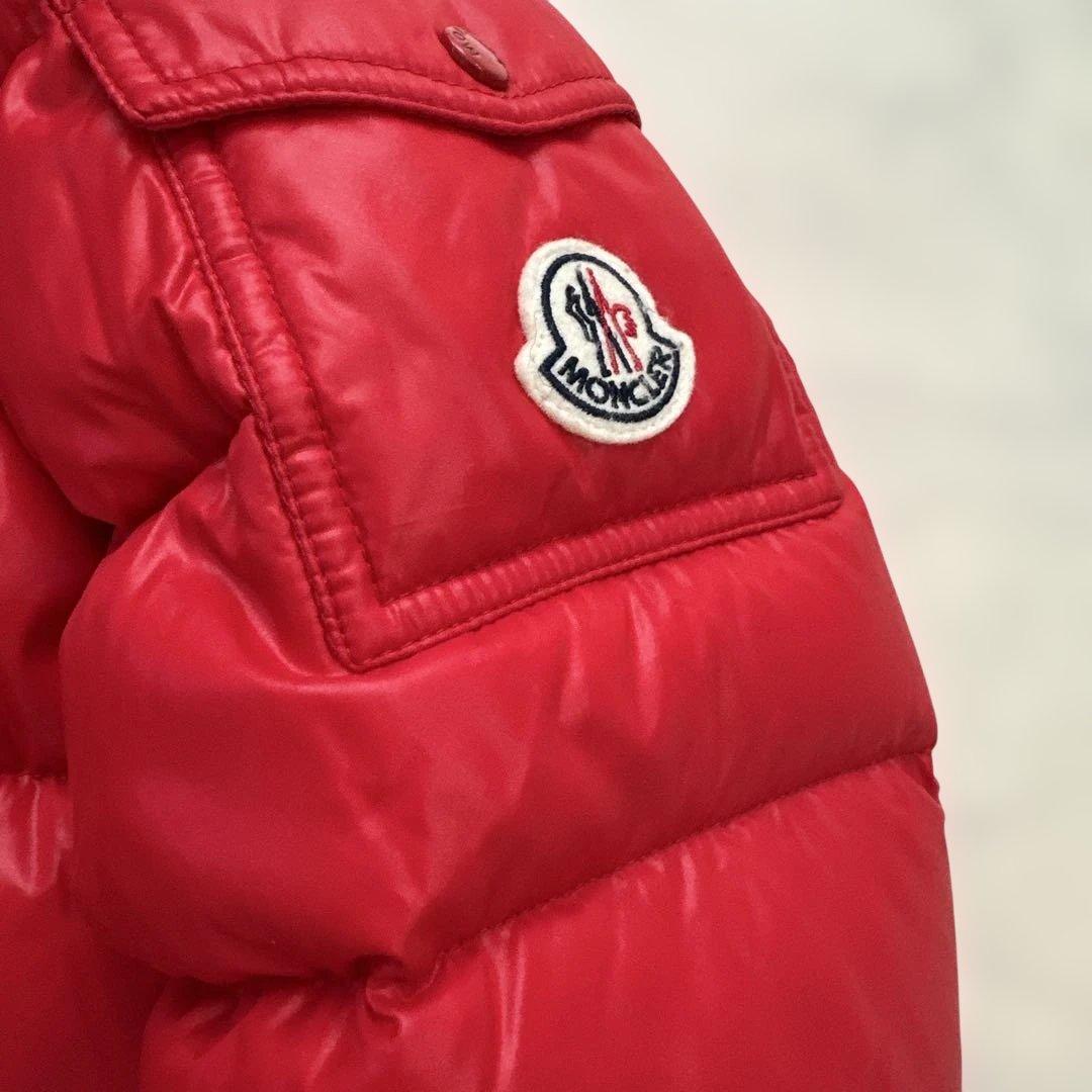 【美品】子供用モンクレールMAYAダウンジャケット 赤 140cm
