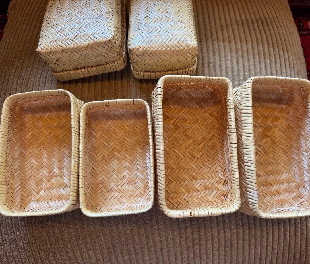 篠竹お弁当箱５個