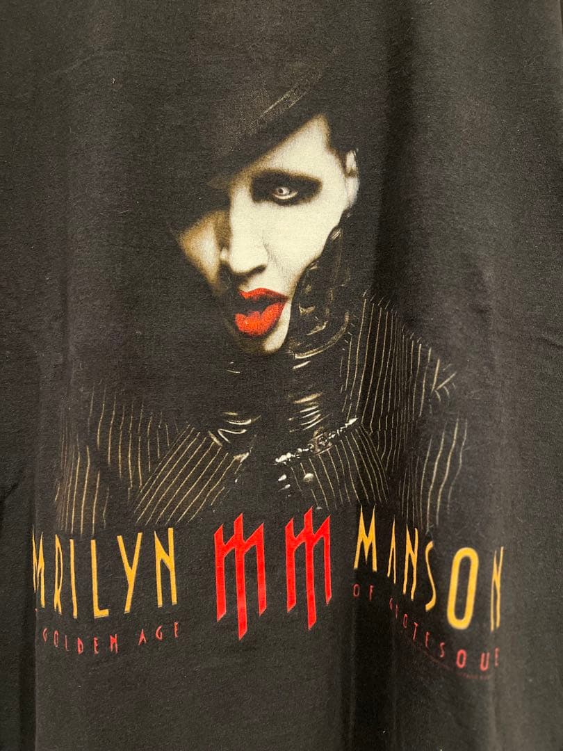 Marilyn Manson Grotesk Burlesk ツアーTシャツ