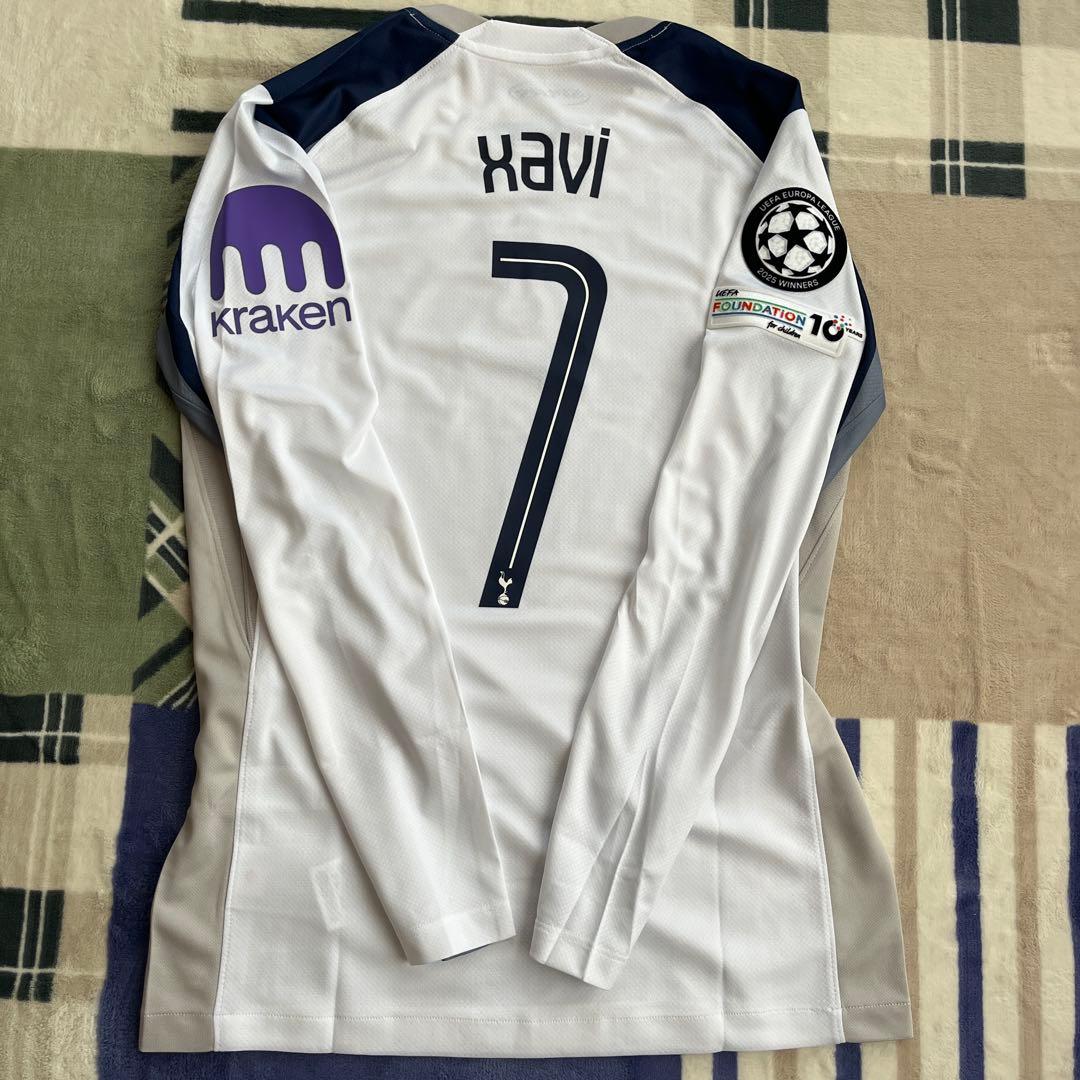 ピーナッツ大将25/26 トッテナム 1stユニフォーム長袖シャビシモンズ