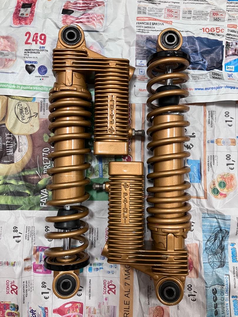 パイオリ　310mm リアサス　当時物　オーバーホール済み　GT380 KH