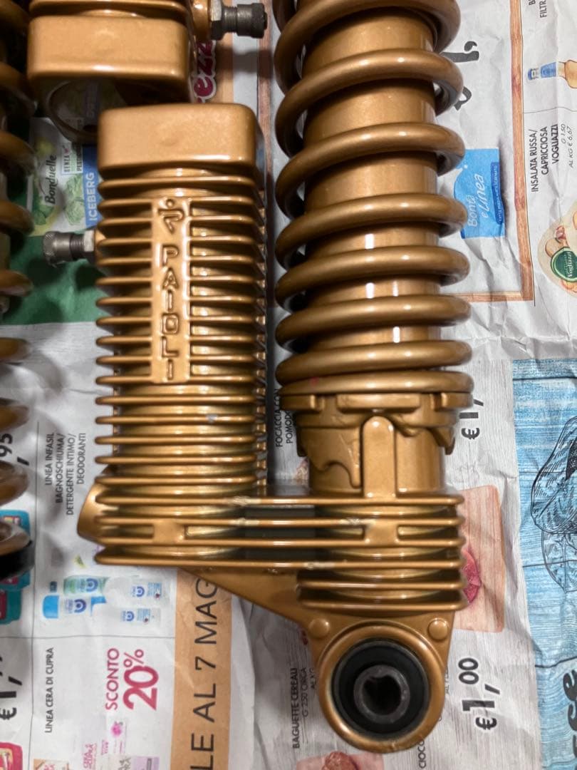 パイオリ　310mm リアサス　当時物　オーバーホール済み　GT380 KH