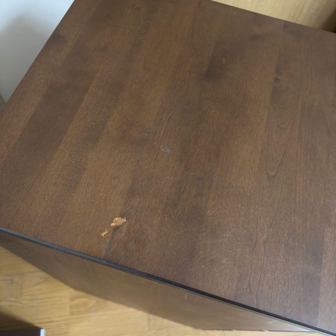 【無印良品】バーチ材　４段チェスト　廃盤商品