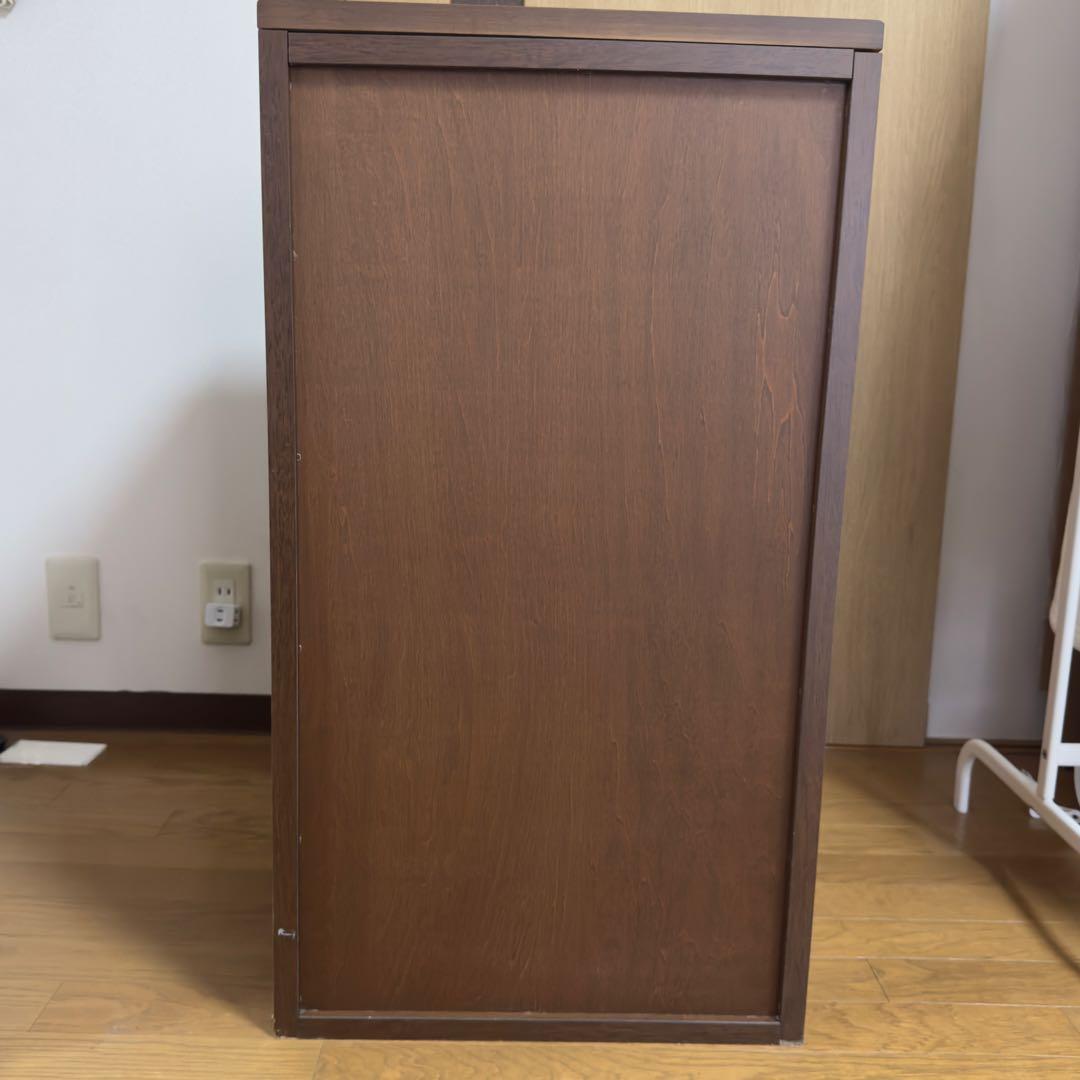 【無印良品】バーチ材　４段チェスト　廃盤商品