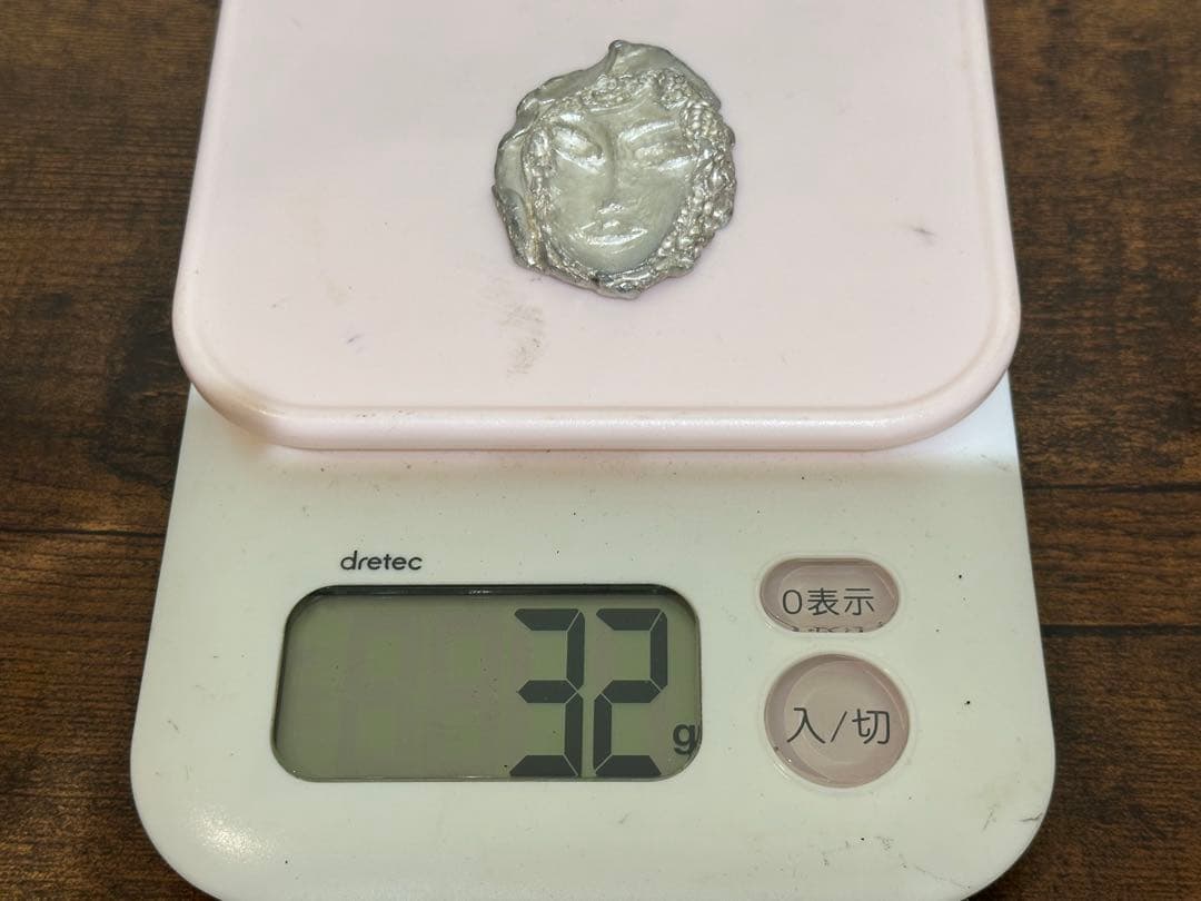 ケ*ン様 田崎真珠謹製純銀メダル タサキ sv1000 記念品 30年