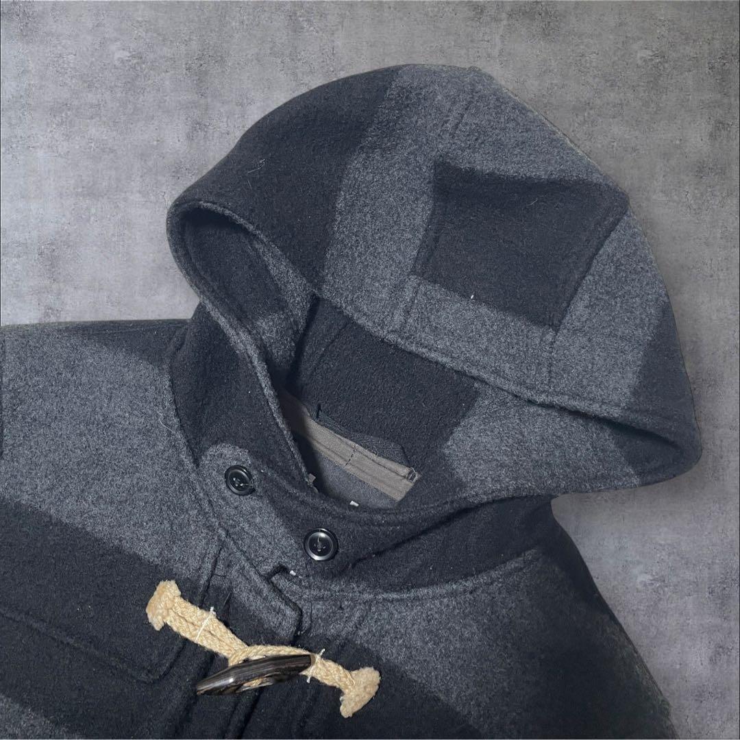 希少 SCHOTT ショット 100周年記念 ダッフルコート ボーダー L