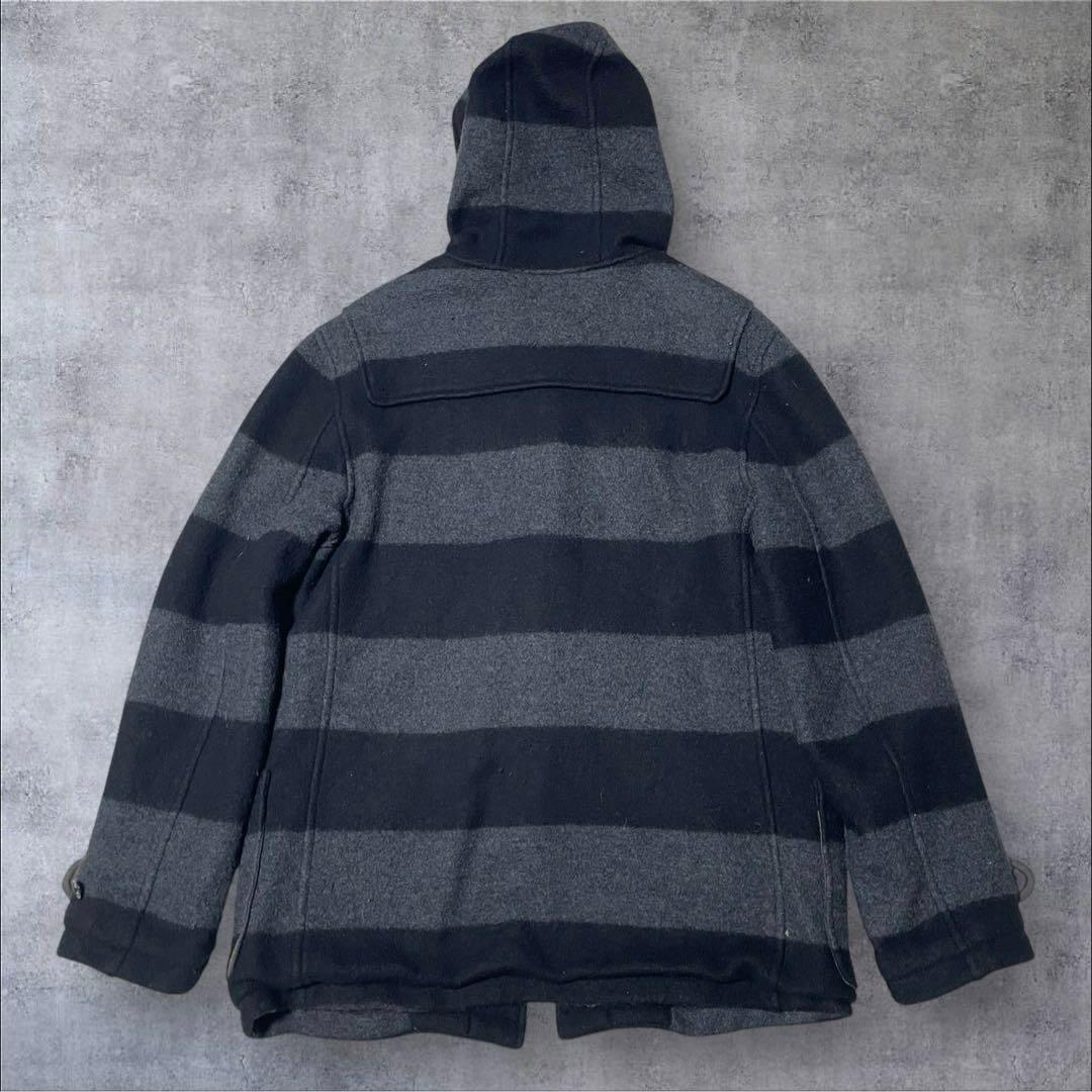 希少 SCHOTT ショット 100周年記念 ダッフルコート ボーダー L