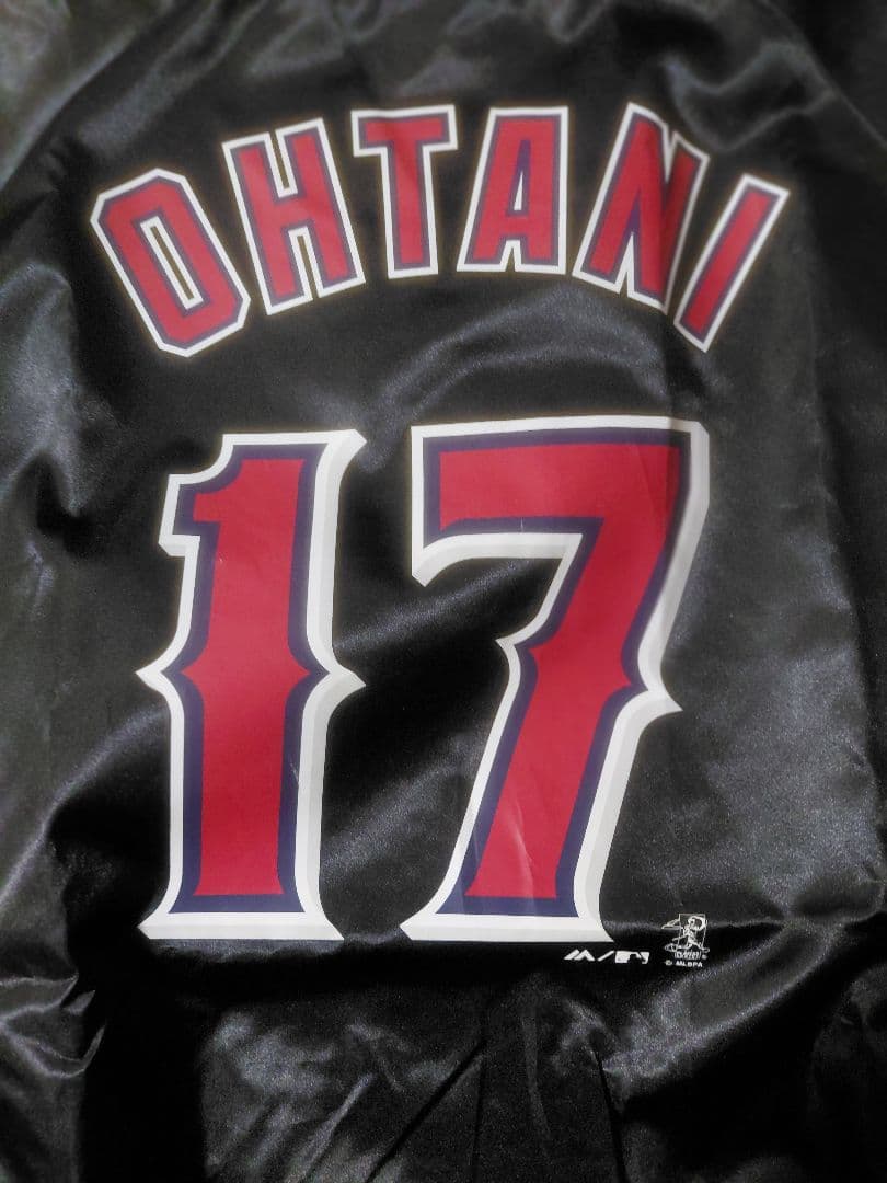 【新品】Majestic 大谷翔平OHTANI 背番号17 スタジャン XL