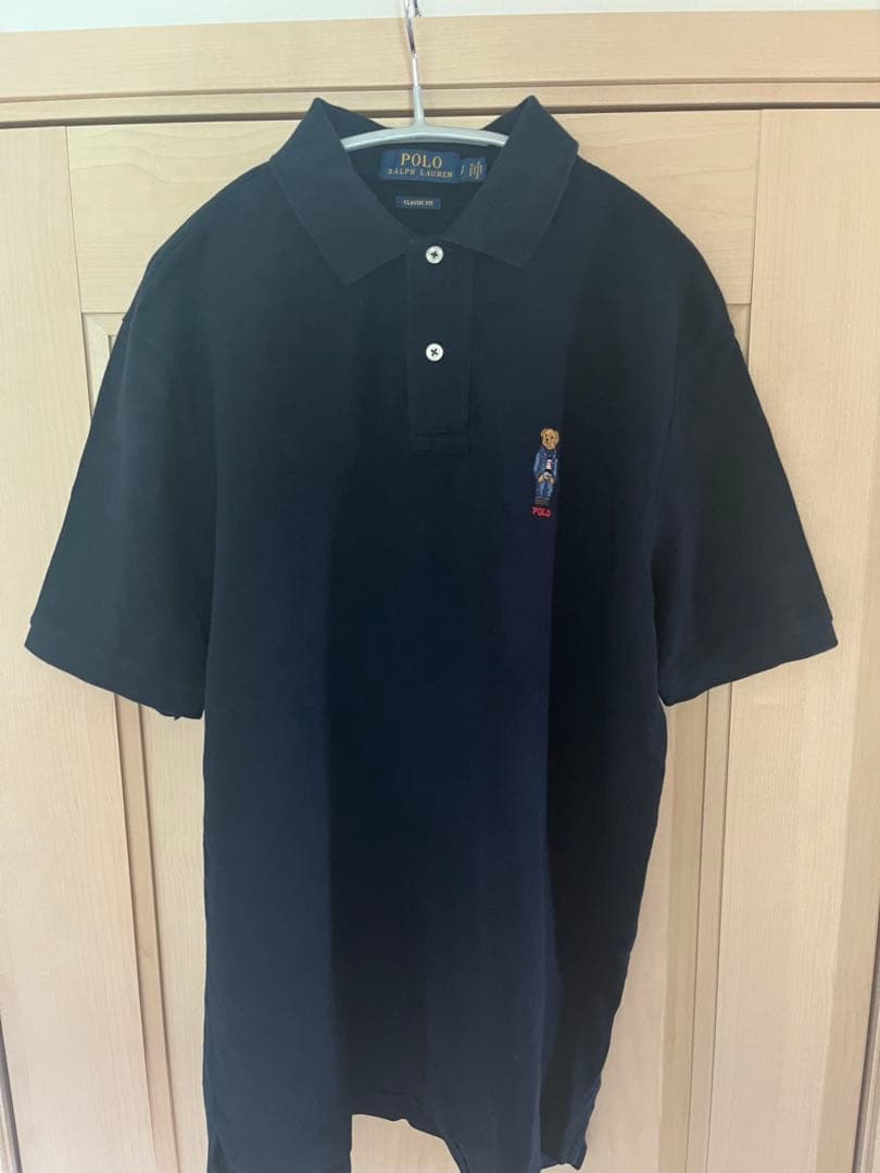 Ralph Lauren ネイビー ポロシャツ　ポロベア