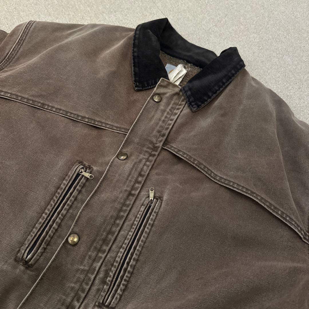 90s【Carhartt】カーハート（L）USA＊ワークジャケット＊ダック