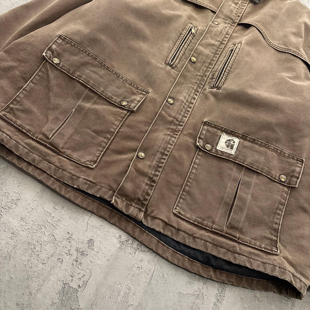 90s【Carhartt】カーハート（L）USA＊ワークジャケット＊ダック