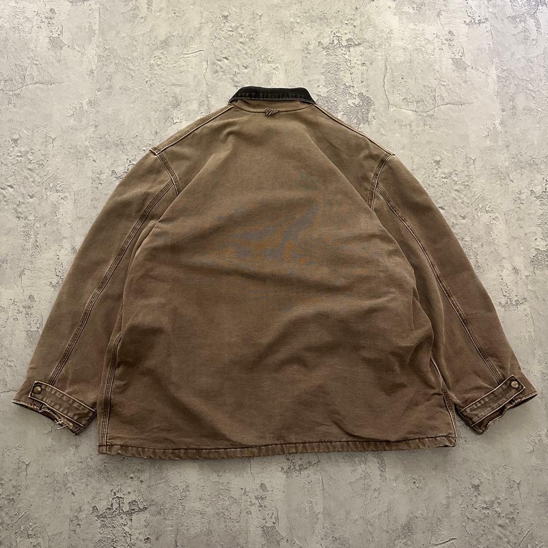 90s【Carhartt】カーハート（L）USA＊ワークジャケット＊ダック