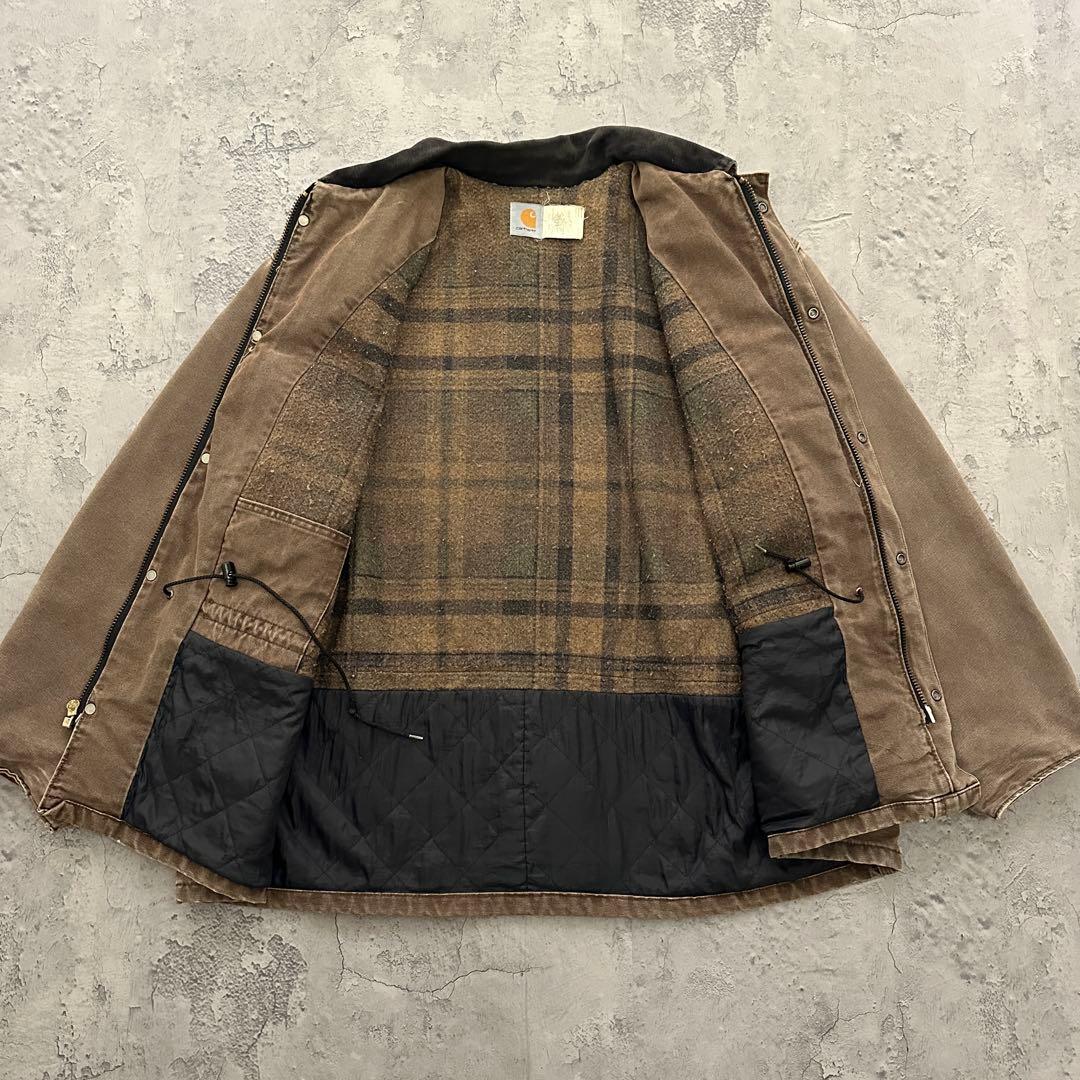 90s【Carhartt】カーハート（L）USA＊ワークジャケット＊ダック